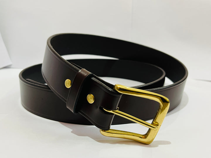 ITALIAN FLAT LEATHER BELT