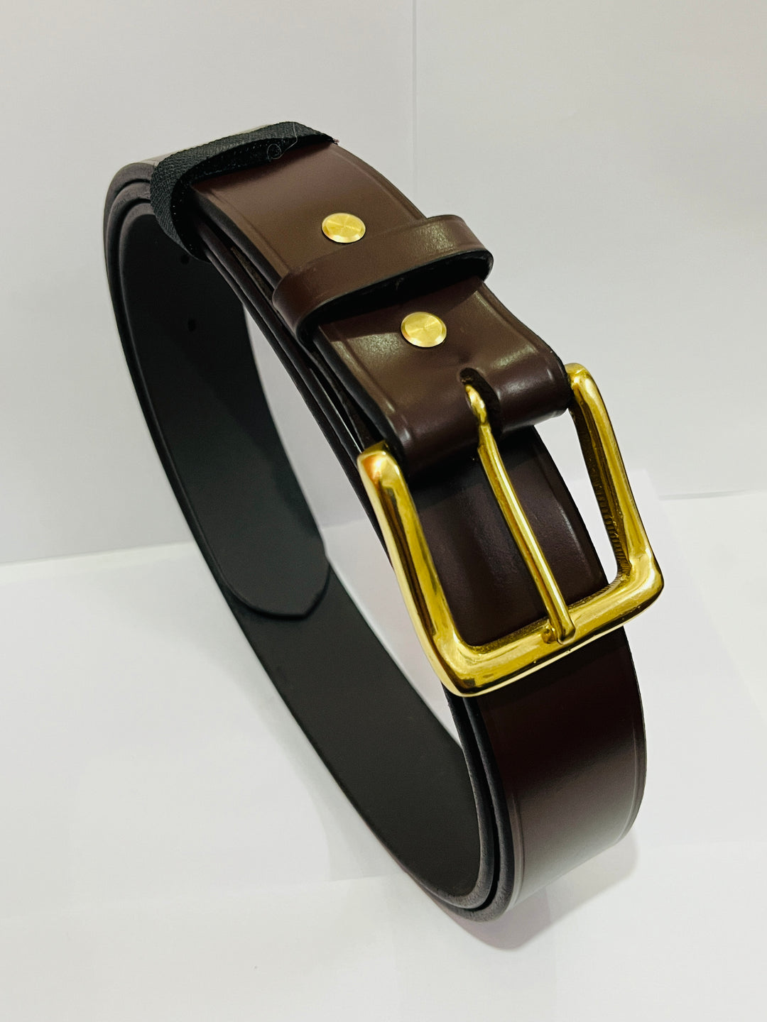 ITALIAN FLAT LEATHER BELT