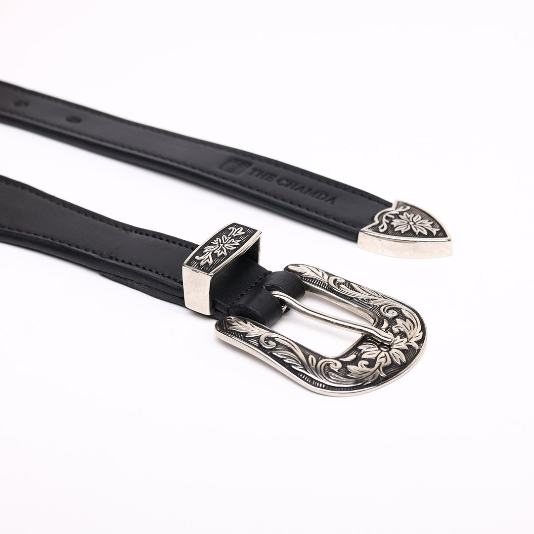 Women Minimalistic Texas Western Belt
