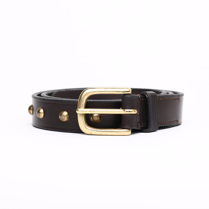 Women CAPE Elite Bling Brass Buckle Belt