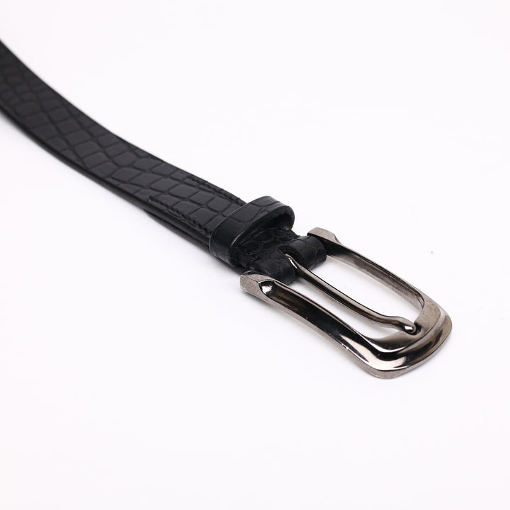 Women Black Milano Belt