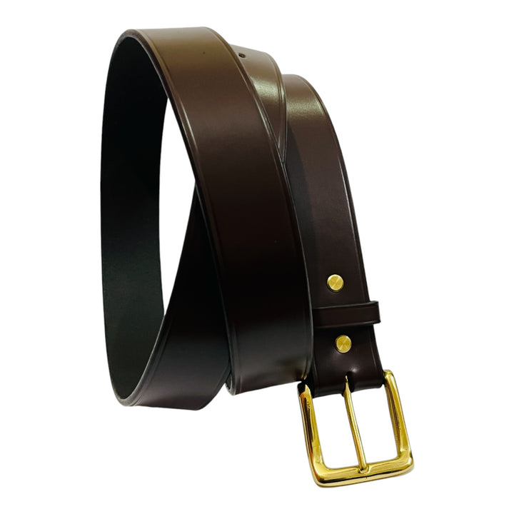 ITALIAN FLAT LEATHER BELT