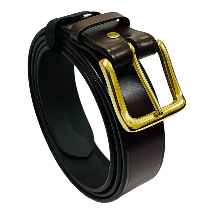 ITALIAN FLAT LEATHER BELT