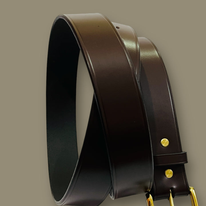ITALIAN FLAT LEATHER BELT
