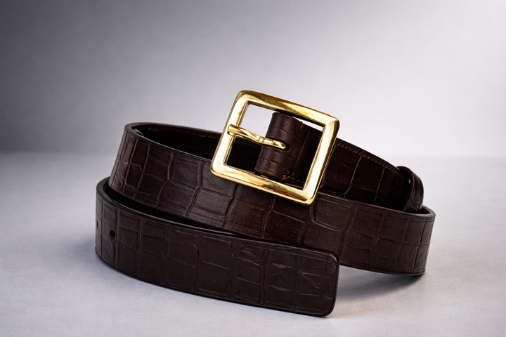 Urban Croco Brown Belt