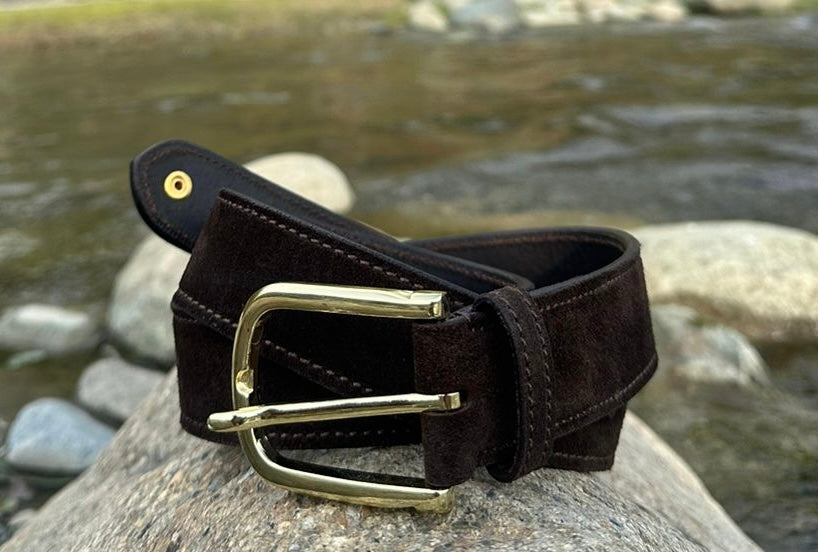 Suede Leather Belts