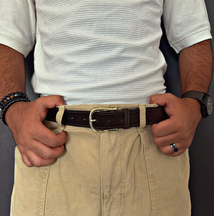 Suede Leather Belts
