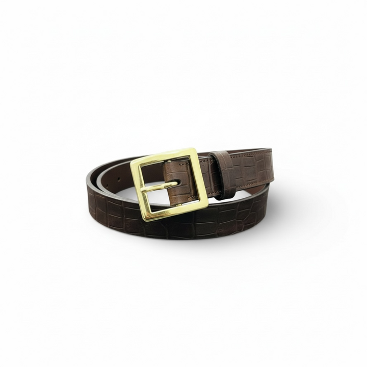 Urban Croco Brown Belt