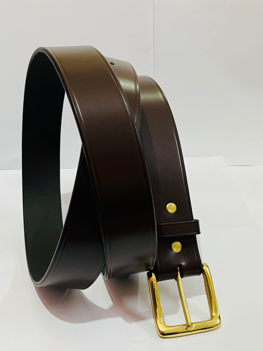 ITALIAN FLAT LEATHER BELT